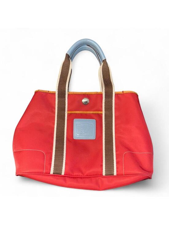 Coach Handbags - Coach Red Mini Tote Bag